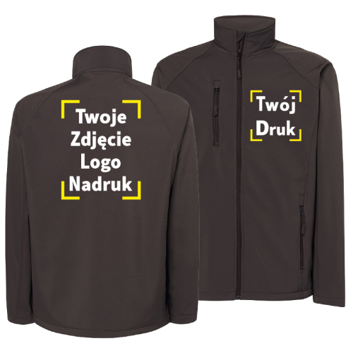 Softshell z własnym nadrukiem