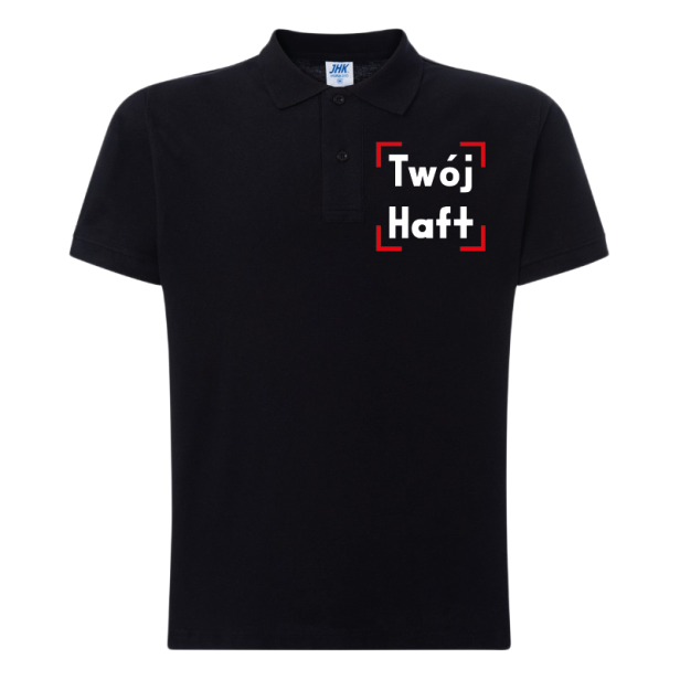 Polo z własnym haftem