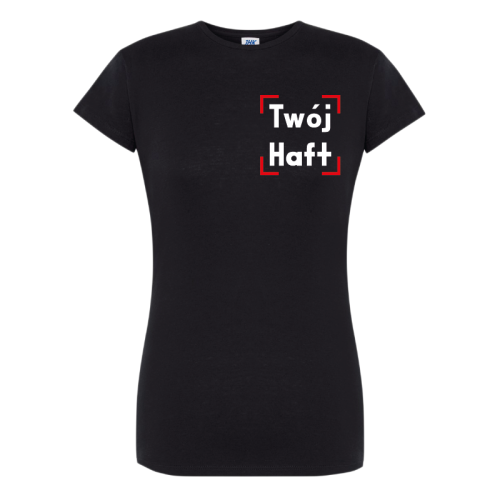 Koszulka damska z własnym haftem