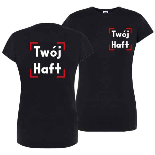 Koszulka damska z własnym haftem