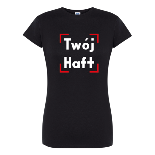 Koszulka damska z własnym haftem