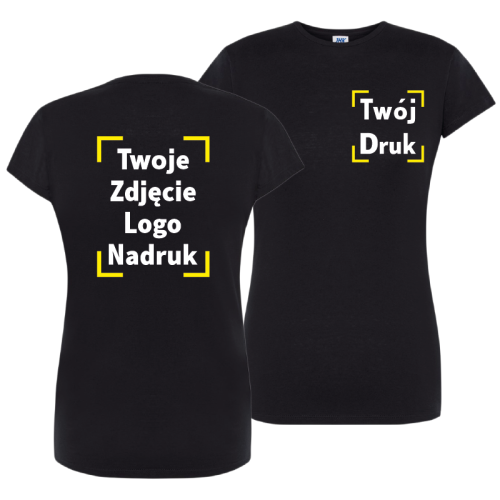Koszulka damska z własnym nadrukiem