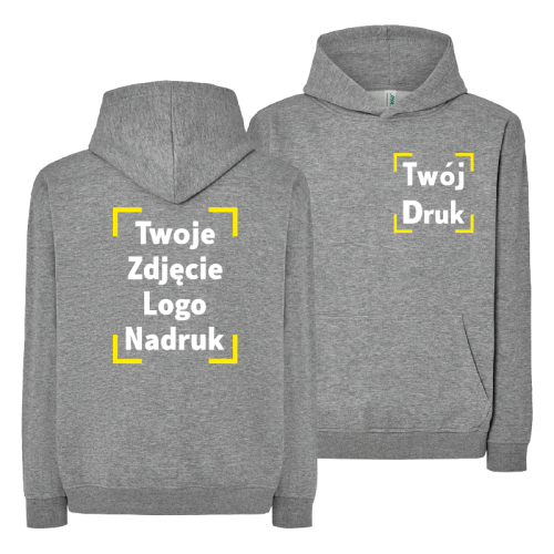 Bluza Boxy Oversize z własnym haftem