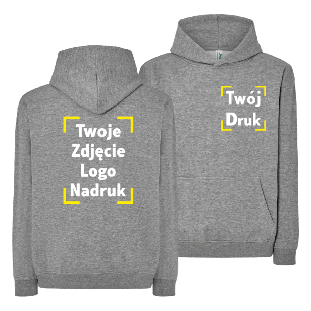 Bluza Boxy Oversize z własnym haftem