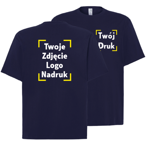 Koszulka Oversize z własnym nadrukiem